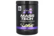MuscleTech, Mass Tech, Lean Muscle Mass Gainer, Vanilla, 4 lbs (1.81 kg)