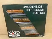 KATO N Scale Train SMOOTHSIDE PASSENGER CAR Set A - GREAT NORTHERN #106-1004