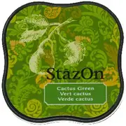 Tsukineko StazOn Ink Pad 52 Cactus Green