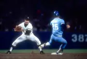 Shortstop Bucky Dent Of The New York Yankee 1980 Baseball Photo 15