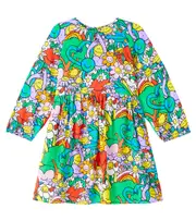[Stella McCartney Kids] Stella McCartney Kids Printed dress Y 2 multicoloured