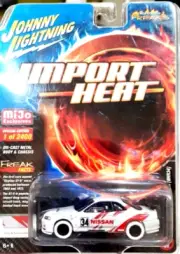 1/64 Johnny Lightning Chase Import Heat Nissan Skyline GT-R R34 Motul Nismo