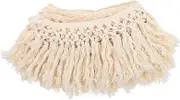 HOMSFOU Delicate Knitting Tassel Fringe Trim for Curtains Blankets Decoration for DIY Crafts Fashion Accessories Home Decor Safe Durable Material