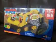 Cra-Z-Art Super Blox Building Blocks Big Scoop Excavator NIB