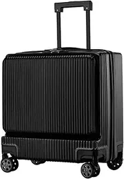 [BIRJXVTO] Carry-on Suitcase Luggage Suitcases with Wheels Front Opening Carry On Luggage Security Combination Lock Boarding Carry-on Suitcases Carry On Luggages