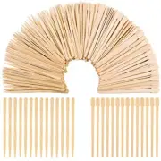 800 Pack Wooden Wax Sticks Small Waxing Applicator Spatulas for Eyebrows Face