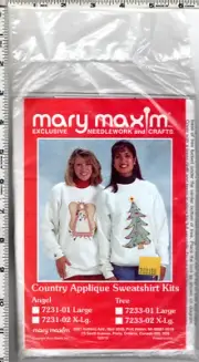 "Tree" Mary Maxim Country Applique Kit # 7233 Buttons Fabric Pattern