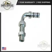 70R8071 RD-5-10562-1P Hose Fitting EZ Clip 90° #10 Bulkhead Fits Red Dot