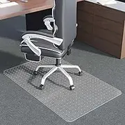 Chair Mat for Carpet, 120x90CM Anti-Slip Desk Chair Mat, Easy-to-Clean Floor Protectors for Chairs, Thick and Sturdy Premium Quality Desk Chair Mats