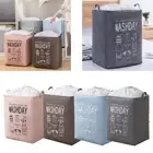 Washing Basket Collapsible Laundry Hamper Clothes-Storage Bag Bin Toy Organiser