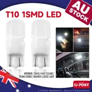 White T10 194 168 2825 W5W COB Bright LED Festoon Light Bulb Waterproof Ceramic (for: Smart)