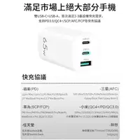 在飛比找PChome24h購物優惠-【HERO】GaN氮化鎵65W USB-C PD 手機平板筆