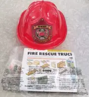 HOME DEPOT KIDS WORKSHOP FIRE RESCUE TRUCK W/JUNIOR FIREFIGHTER HAT OCT '24 NEW
