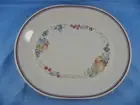 Corelle Abundance 10 X 12 Oval Serving Platter Corning Fruit Pattern Excellent