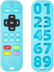 Remote Control Teething Toy | Kids Soft Silicone Teething Sticks Remote Control Shape Teethers - Boys Girls Children Chew Toys, Educational Toy
