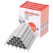 23/10 Staples for Stapler, 4Box 4000pcs 3/8" Leg Length Standard Flat Clinch