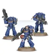 Boltrifle Intercessor x 3-Easy to Build Primaris Space Marine Warhammer 40k Oop