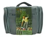 Shalom Jack Nicklaus 4 Piece Travel Size Kit Hanging Toiletries Bag New