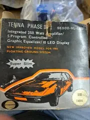 Vintage Tenna Phase III Integrated 250 Watt Amplifier SE502-VL-LED NIB