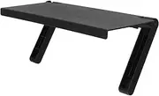 HOUDERCO Tv Top Rack Shelf Monitor Stand Organizer for Router Floating Tv Shelf Easy Install Space Saving Design for Living Room Office Bedroom Storage