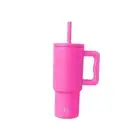 Kids 24 oz Tumbler with Handle and -Raspberry Vibes 24oz | Side Handle