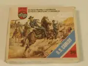 1978 AIRFIX US Cavalry 11 figures Horses #01722-6 S22 England Sealed HO/OO 1:76