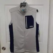 NNWT MAGELLAN MEN'S 'FISH GEAR' FULL ZIP VEST JACKET SIZE S Free Shipping