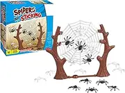 Fruusv Spider Web Toys for Kids | Jumping Spider Game Toy | Safe and Harmless Interactive Toy for Game Nights, Fun Family Gatherings, and Friends Parties for Hours of Entertainment