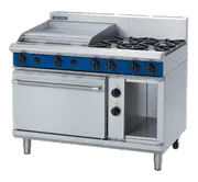 Blue Seal Evolution Series GE508B - 1200mm Gas Range Electric Static Oven