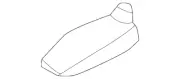 Genuine Nissan Cover Plate 28228-4GR0B (for: Nissan)