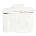 Vietri Lastra White Tea Canister