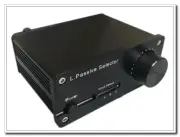 Mini Passive Preamp HiFi Selector 3-IN-2-OUT Audio Switcher Box + Volume Control