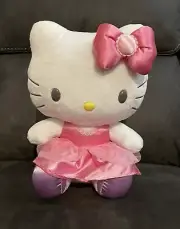 Super Rare Sanrio Hello Kitty Sitting, 11 Inch Ballerina Plush