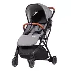 Travel Pram Stroller Baby Lightweight Compact Grey & Black Aeroplane Cabin Size