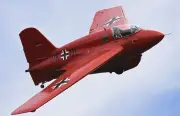 Messerschmitt 163 Rocket-Powered Fighter Aircraft Wood Model Free Shipping
