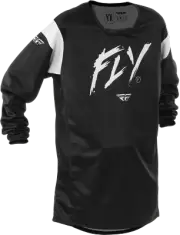 Youth Kinetic Stoke Jersey Black/White Ym
