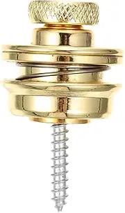 SWOOMEY Guitar Strap Lock Button Skid Fixing Buckle for Electric Bass Easy Installation Durable Guitar Supply for Musicians