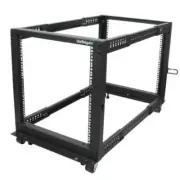 StarTech 12U Server Rack - Open Frame Adjustable Depth 4 Post Rack 4POSTRACK12U