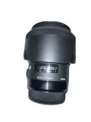 sigma 50mm f1.4 canon lens