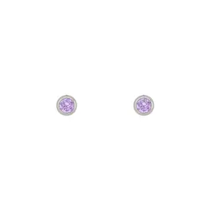[SW 歐洲百年品牌訂製水晶] Snatch X MINIMENT迷你們 幸運水晶純鋼耳環 - 幻海人魚系列 美人魚泡沫幻紫粉紅