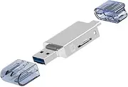 cablecc USB-C Type C/USB 2.0 to NM Nano Memory Card & TF Micro Card Reader for Huawei Cell Phone & Laptop