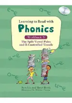 LEARNING TO READ WITH PHONICS：WORKBOOK 3(分離母音組和母音加RR的唸法)練習本(CD)