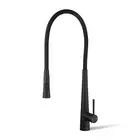 ACA 360° Swivel Flexible Rubber Spout Kitchen Sink Mixer Tap Basin Faucet Black