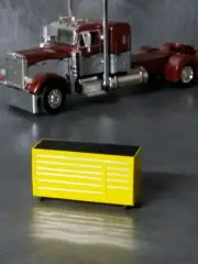 1/64 Custom scratch Farm yellow toolbox