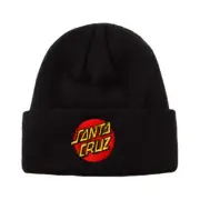 Santa Cruz Classic Dot Beanie Mens in Black - Size OSFA -Black