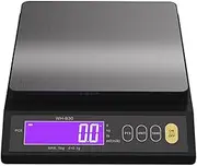 Rechargeable Baking Electric Scale IP67 High Accu e Kitchen Scale with Counting Tare Zeroing Auto Power Off Unit Conversion Function Black 5kg 0.1g