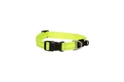 Rogz Yellow Large 20mm Wide x 34cm to 56cm Classic Utility Collar for Dogs & Puppies