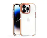 Magnetic Case for Iphone14 Pro with MagSafe Wireless Charging Shockproof Phone Bumper Cover- Orange