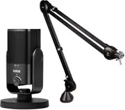 Rode NT-USB Mini Studio-Quality USB Microphone with Rode PSA1 Boom Arm