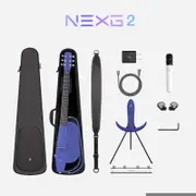 Enya NEXG V2 Carbon Fibre Smart Audio Acoustic Guitar - Deluxe Version - Purple